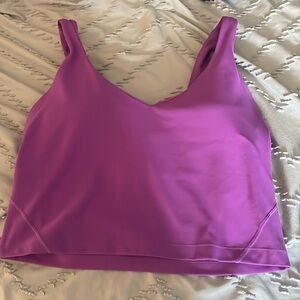 Lululemon purple align tank